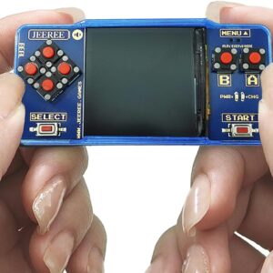1.5'' portable mini handheld retro game console emulator,1.5inch lcd screen portable video game system with rechargeable battery